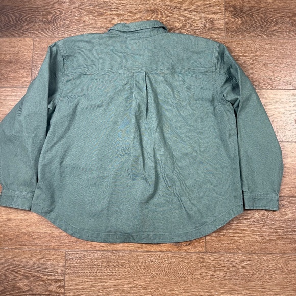 Carhartt Rugged Flex Women's Duck Canvas Overshirt Size XL NWT Green, OUtdoors - Picture 13 of 13